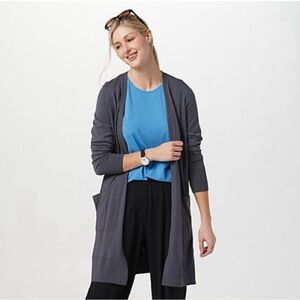 Universal Standard Knee Length Cardigan Duster
